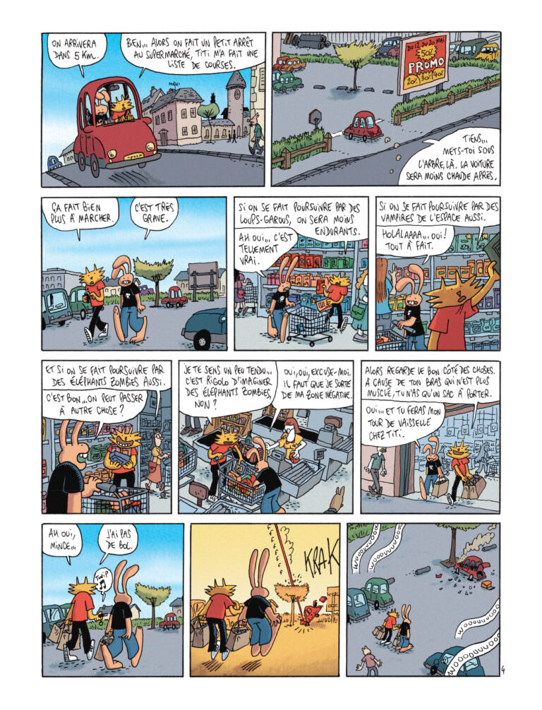 Nouvelles aventures de Lapinot (Les) [Tome 5] L’Apocalypse joyeuse - Image 5