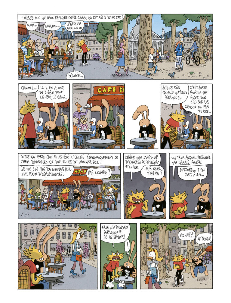 Nouvelles aventures de Lapinot (Les) [Tome 7] Midi à quatorze heures - Image 4