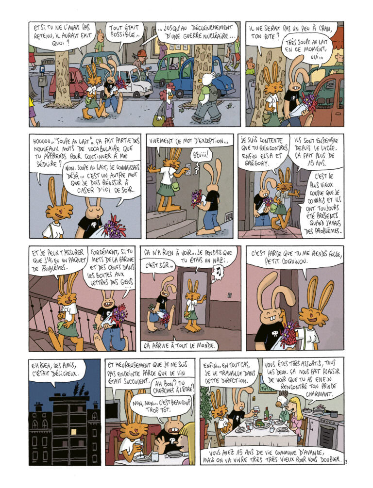 Nouvelles aventures de Lapinot (Les) [Tome 7] Midi à quatorze heures - Image 2